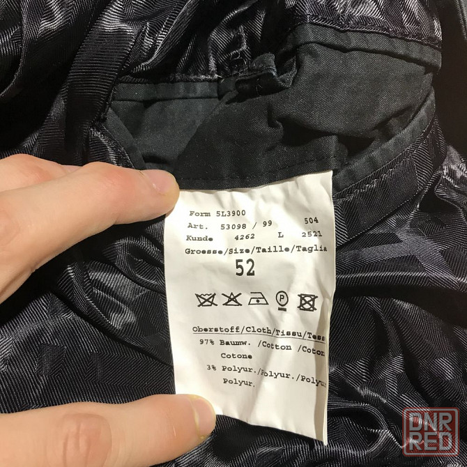 Мужское Пальто Burberry Vintage L sz Black Запорожье - изображение 4