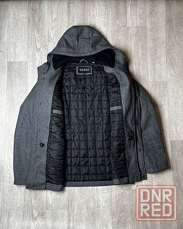 Пальто Guess размер L оригинал merino wool мужская шерстяная куртка Запорожье - изображение 4