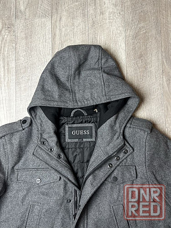 Пальто Guess размер L оригинал merino wool мужская шерстяная куртка Запорожье - изображение 2