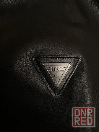 Мужская черная перфорированная куртка Guess Запорожье - изображение 5