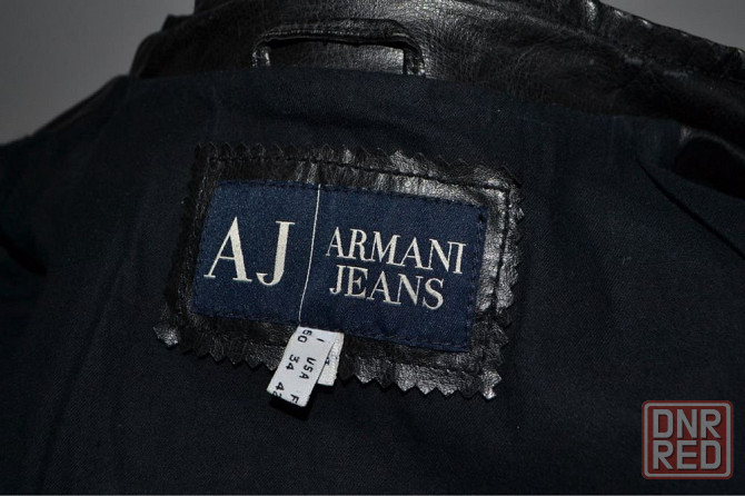 Кожаная куртка armani jeans Запорожье - изображение 7
