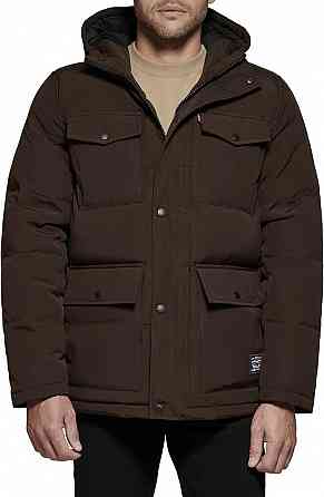 XXL 2XL 44 52 Levis парка пуховик куртка коричневая 2хл ххл мужская Запорожье