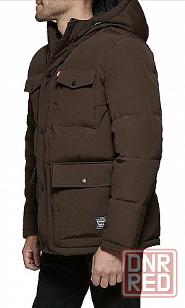 XXL 2XL 44 52 Levis парка пуховик куртка коричневая 2хл ххл мужская Запорожье - изображение 5