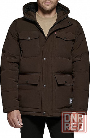 XXL 2XL 44 52 Levis парка пуховик куртка коричневая 2хл ххл мужская Запорожье - изображение 3