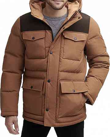 XXL 2XL 44 52 Levis парка пуховик куртка зимова зимняя мужская левайс Запорожье