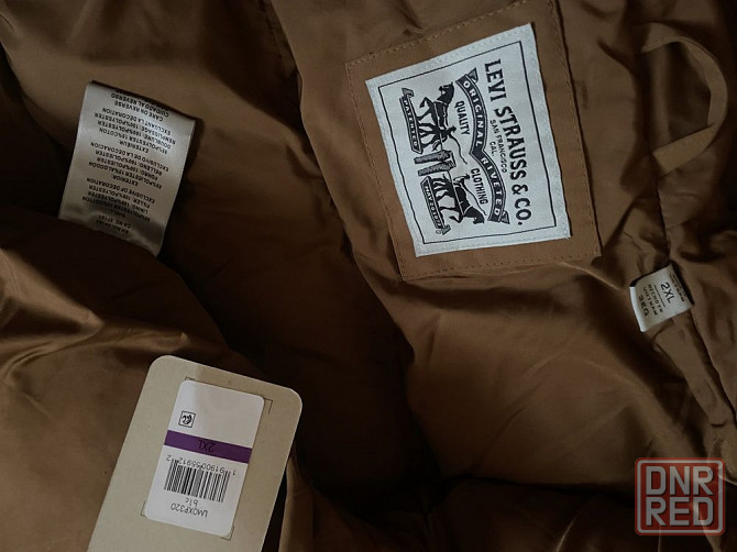 XXL 2XL 44 52 Levis парка пуховик куртка зимова зимняя мужская левайс Запорожье - изображение 7