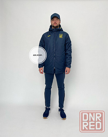 Куртка-анорак сборной Украины Joma темно-сине-желтая Запорожье - изображение 1