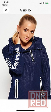 Куртка ветровка анорак superdry оригинал м Запорожье - изображение 1