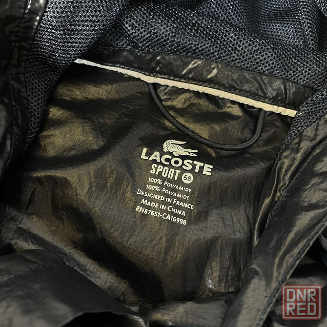 Мужской спортивный анорак Lacoste Sport XXL Запорожье - изображение 5