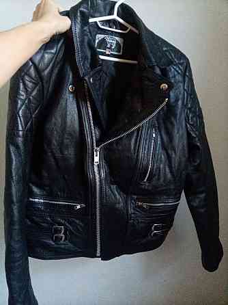 Vintage Leather Punk рр S M Jacket кожа косуха куртка винтаж байкер Запорожье