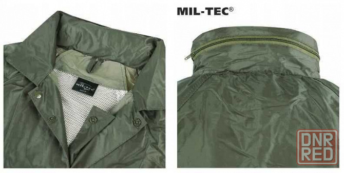 Непромокаемый плащ - дождевик MIL-TEC 10625201 Запорожье - изображение 7