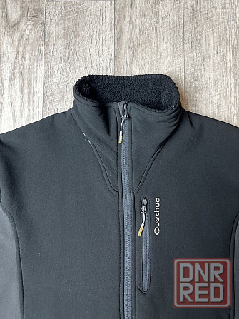 Ветровка Quechua размер М оригинал softshell треккинг спортивная чёрна Запорожье - изображение 4