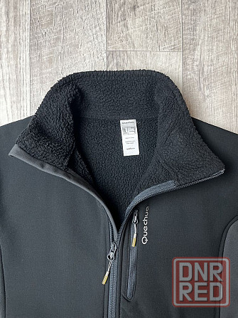 Ветровка Quechua размер М оригинал softshell треккинг спортивная чёрна Запорожье - изображение 5
