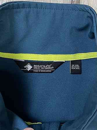 Regatta softshell кофта ветровка 2XL размер зеленая оригинал Запорожье