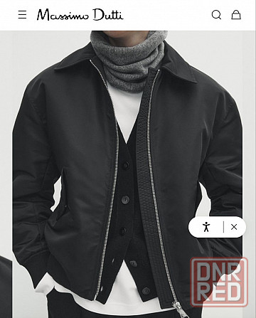 Бомбер Massimo Dutti Запорожье - изображение 4