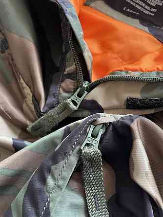 Alpha Industries HPO Anorak Camo Утепленная Куртка Анорак Бомбер Весна Запорожье