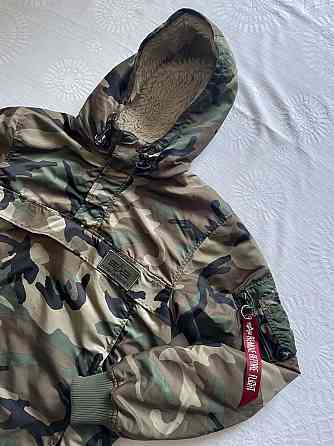 Alpha Industries HPO Anorak Camo Утепленная Куртка Анорак Бомбер Весна Запорожье