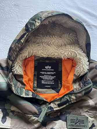 Alpha Industries HPO Anorak Camo Утепленная Куртка Анорак Бомбер Весна Запорожье