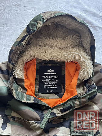 Alpha Industries HPO Anorak Camo Утепленная Куртка Анорак Бомбер Весна Запорожье - изображение 5