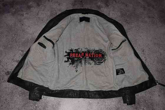 Freaky Nation Leather Jacket (Мужская Кожаная Куртка Натуральная Кожа Запорожье