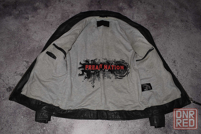 Freaky Nation Leather Jacket (Мужская Кожаная Куртка Натуральная Кожа Запорожье - изображение 5