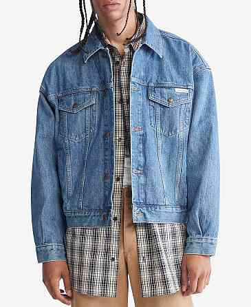 Calvin klein джинсовая куртка (ck denim jacket trucker) c америки M Запорожье