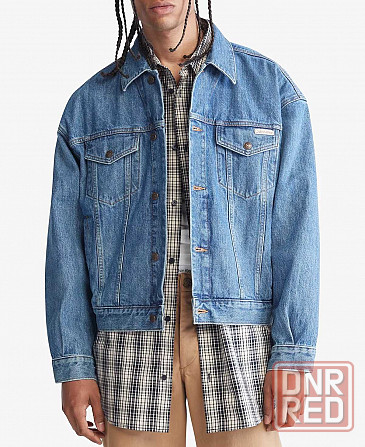 Calvin klein джинсовая куртка (ck denim jacket trucker) c америки M Запорожье - изображение 5