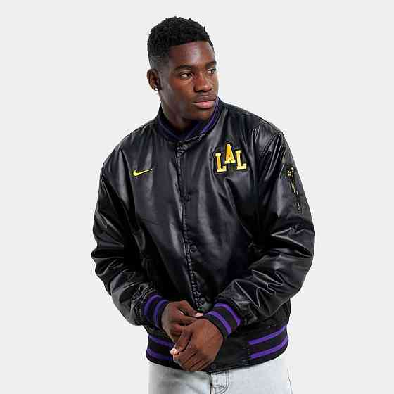 Бомбер Nike NBA LA Lakers City Edition Jacket (M) ОРИГИНАЛ Запорожье