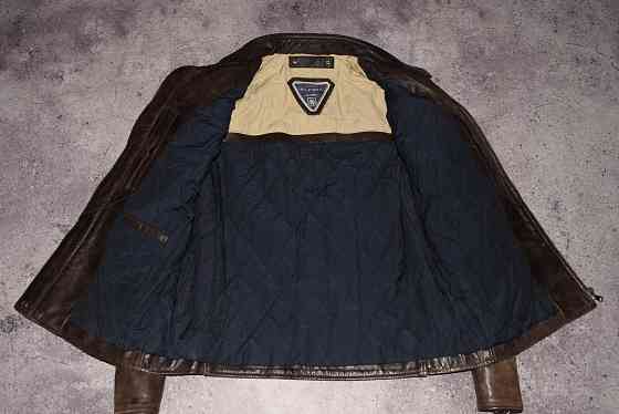 Tommy Hilfiger Leather Bomber Vintage (Мужская Кожаная Куртка Бомбер ) Запорожье