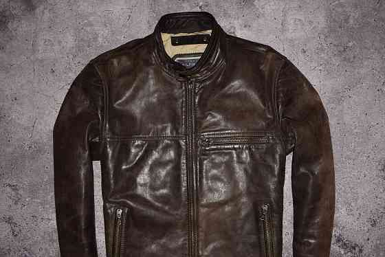 Tommy Hilfiger Leather Bomber Vintage (Мужская Кожаная Куртка Бомбер ) Запорожье