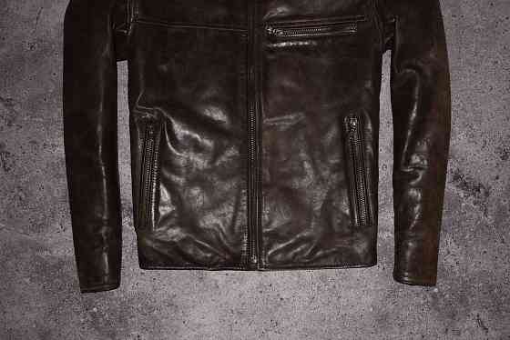 Tommy Hilfiger Leather Bomber Vintage (Мужская Кожаная Куртка Бомбер ) Запорожье