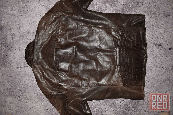 Tommy Hilfiger Leather Bomber Vintage (Мужская Кожаная Куртка Бомбер ) Запорожье - изображение 8