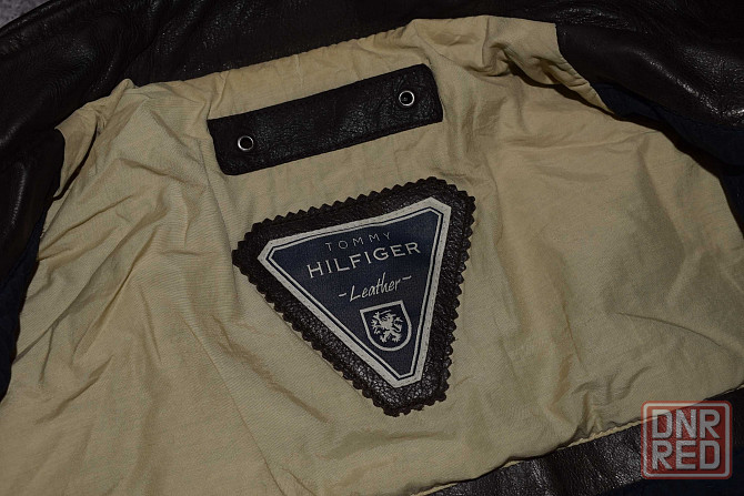 Tommy Hilfiger Leather Bomber Vintage (Мужская Кожаная Куртка Бомбер ) Запорожье - изображение 6