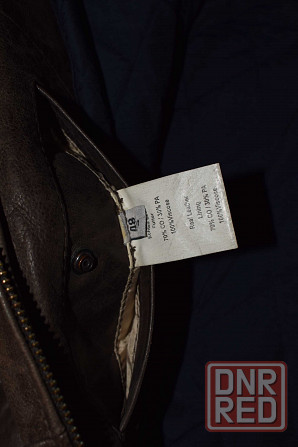 Tommy Hilfiger Leather Bomber Vintage (Мужская Кожаная Куртка Бомбер ) Запорожье - изображение 7
