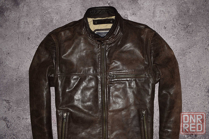 Tommy Hilfiger Leather Bomber Vintage (Мужская Кожаная Куртка Бомбер ) Запорожье - изображение 2