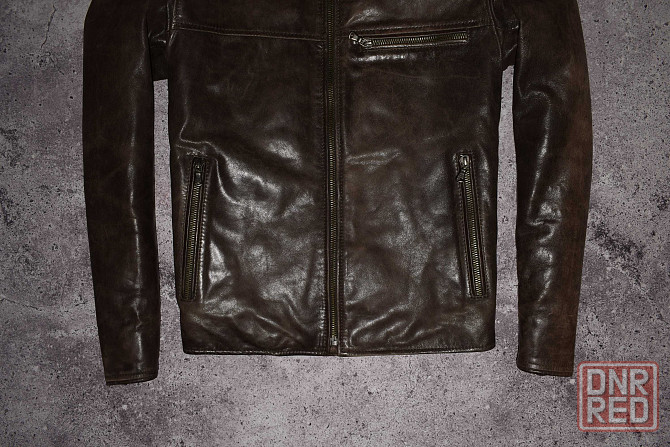 Tommy Hilfiger Leather Bomber Vintage (Мужская Кожаная Куртка Бомбер ) Запорожье - изображение 3