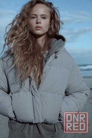 Куртка анорак серый Zara Запорожье - изображение 1