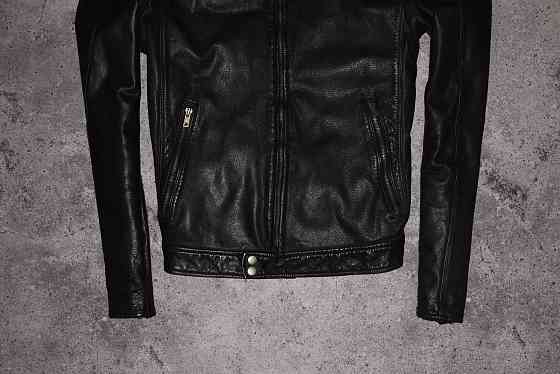 Yes or No Diesel Leather Bomber Jacket (Мужская Кожаная Куртка Бомбер Запорожье