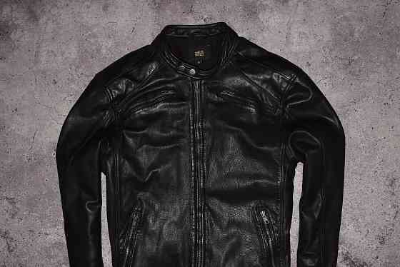 Yes or No Diesel Leather Bomber Jacket (Мужская Кожаная Куртка Бомбер Запорожье