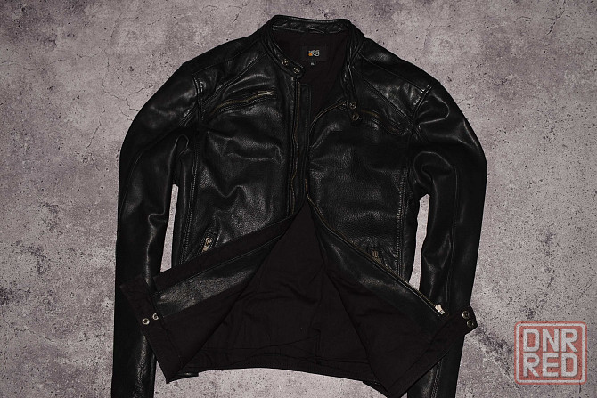Yes or No Diesel Leather Bomber Jacket (Мужская Кожаная Куртка Бомбер Запорожье - изображение 4