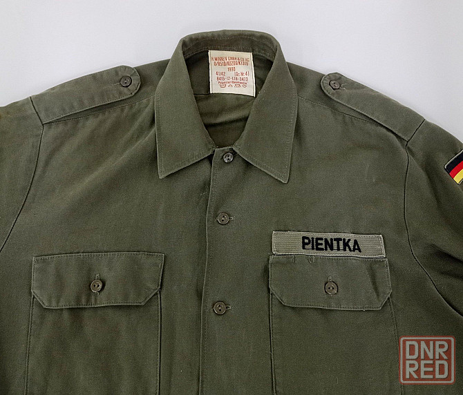 Рубашка Бундесвер 1990 г. р. L. Германия. Запорожье - изображение 5