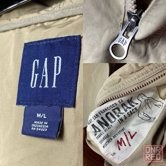 Куртка анорак GAP М размер Запорожье - изображение 7