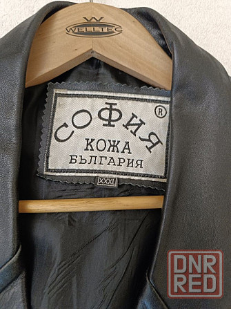 Кожаный пиджак,куртка,2xl,54 -56,лайка Запорожье - изображение 2