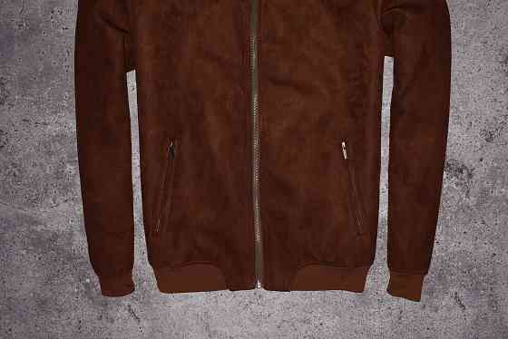 Kiabi Suede Bomber (Мужская Коричневая Куртка Бомбер Замш Киабі ) Запорожье