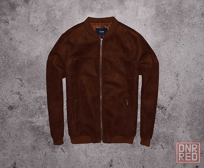 Kiabi Suede Bomber (Мужская Коричневая Куртка Бомбер Замш Киабі ) Запорожье - изображение 1