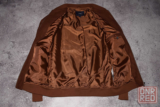 Kiabi Suede Bomber (Мужская Коричневая Куртка Бомбер Замш Киабі ) Запорожье - изображение 5