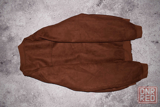 Kiabi Suede Bomber (Мужская Коричневая Куртка Бомбер Замш Киабі ) Запорожье - изображение 8