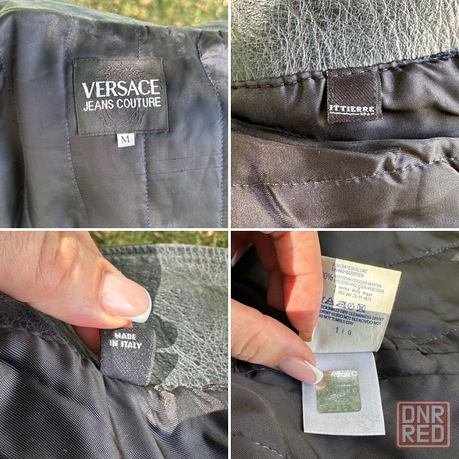 Кожаная куртка жакет Versace Jeans Couture, оригинал Запорожье - изображение 2