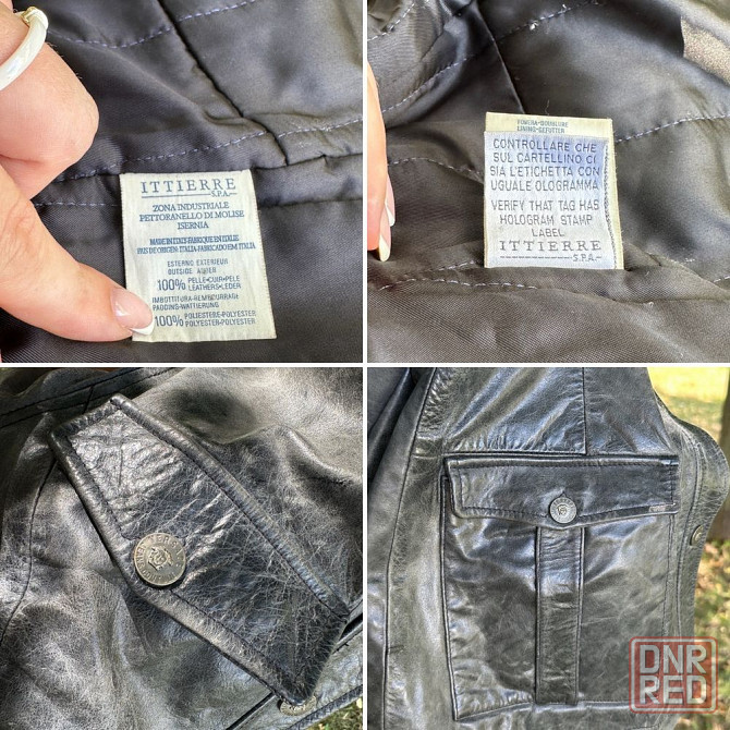 Кожаная куртка жакет Versace Jeans Couture, оригинал Запорожье - изображение 3