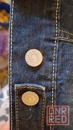 Куртка мужская джинсовая Levis размер XL Запорожье - изображение 3